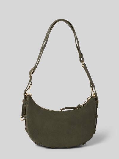 Hey Marly Handtasche aus Rindsleder Modell 'Lifetime Sister Suede' Dunkelgruen 4