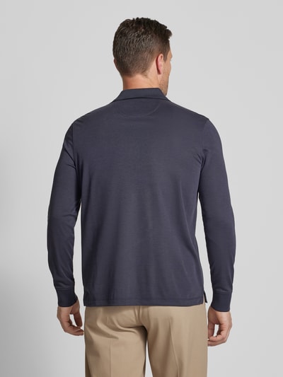 bugatti Poloshirt met borstzak Marineblauw - 5