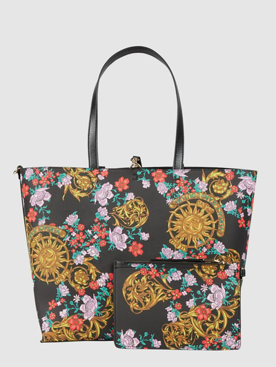 Versace Jeans Couture Keerbare shopper in leerlook   Zwart - 2