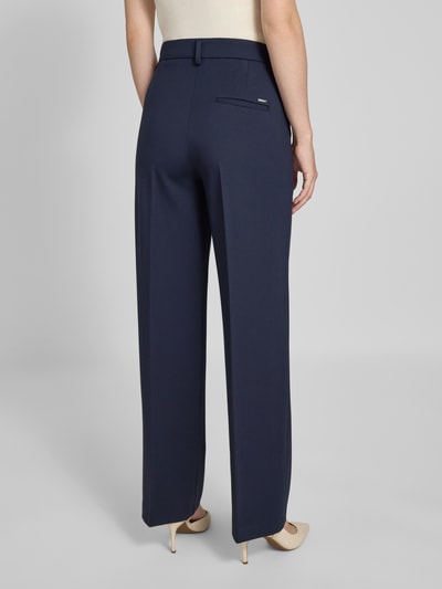 Brax Spodnie materiałowe o kroju regular fit w kant model ‘Maine’ Granatowy 5