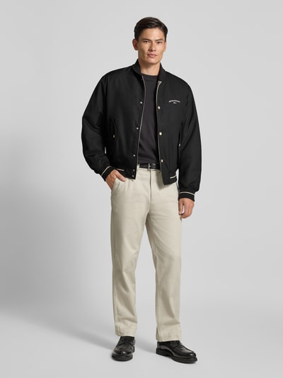Emporio Armani Bomberjacke mit Stehkragen Black 1
