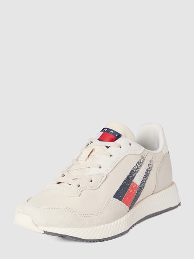 Tommy Jeans Sneakersy z naszywką z logo Beżowy 2