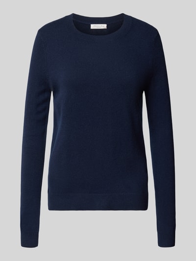 Christian Berg Woman Gebreide pullover van puur kasjmier Donkerblauw - 2