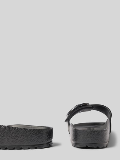 Birkenstock Slides mit Dornschließe Modell 'Madrid' Black 2