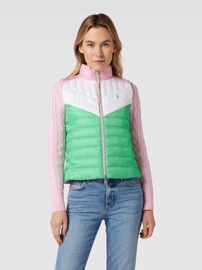 Polo Ralph Lauren Bodywarmer in colour-blocking-design Wit - 4