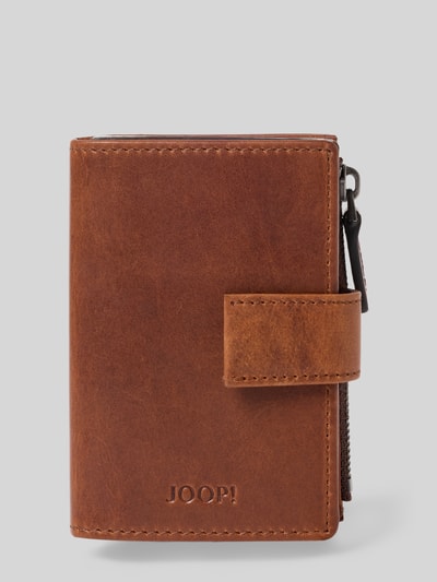 JOOP! COLLECTION Portemonnee van echt rundleer model 'Cerratano' Cognac - 1