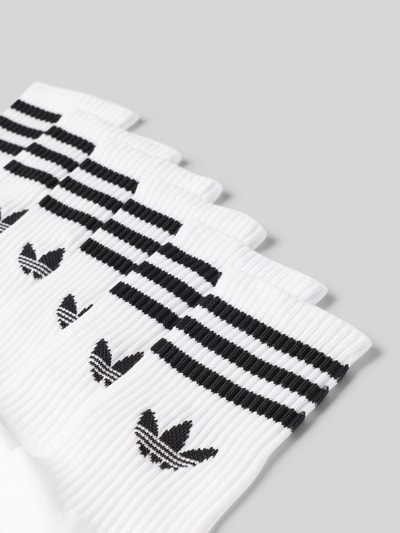 adidas Originals Skarpety z logo w zestawie 6 szt. Biały 2
