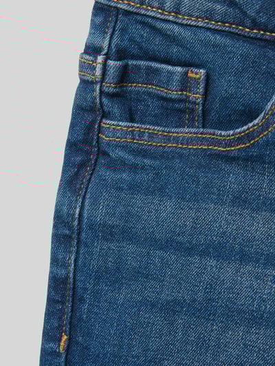 Mango Bermudas mit 5-Pocket-Design Modell 'john' Blau 2