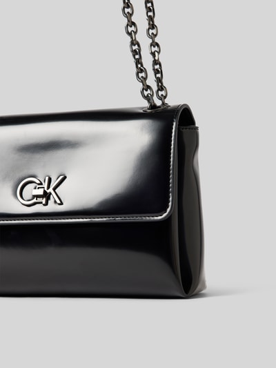 CK Calvin Klein Handtas met labelapplicatie Zwart - 3