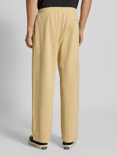 REVIEW Sweathose mit elastischem Bund Beige 5