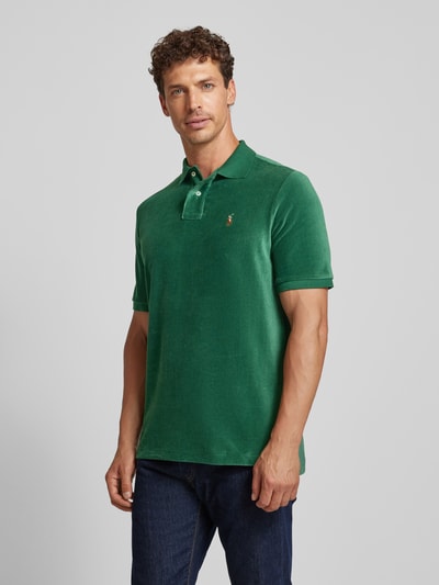 Polo Ralph Lauren Koszulka polo z wyhaftowanym logo Oliwkowy 4