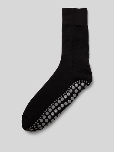 Falke Socken mit geripptem Abschluss Black 1