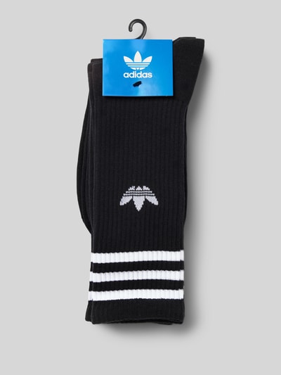 adidas Originals Skarpety z nadrukiem z logo w zestawie 3 szt. Czarny 3