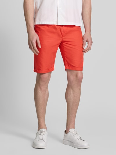 LERROS Chino-Shorts mit Tunnelzug Modell 'DAWSON' Dunkelorange 4