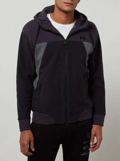 Under Armour Fleecejacke mit Kapuze Black 4