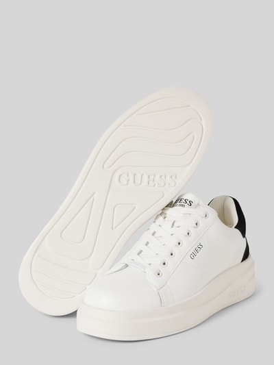 Guess Sneakers van leer, model 'ELBINA' Zwart - 4