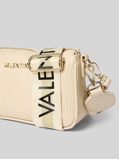 VALENTINO BAGS Crossbody Bag mit Label-Detail Modell 'PANSY' Ecru 2