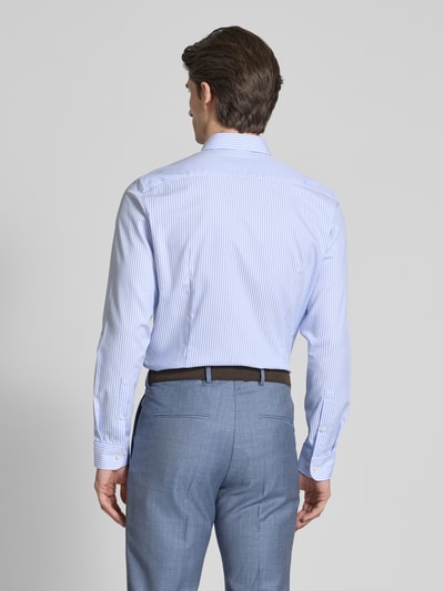 Jake*s Slim Fit Business-Hemd mit Knopfleiste Bleu 5