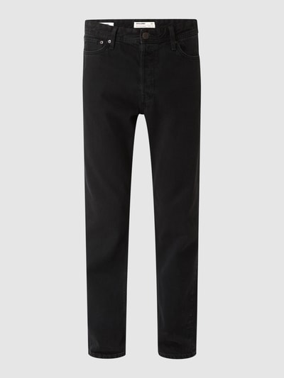 Jack & Jones Loose fit jeans van katoen, model 'Chris'  Zwart - 2