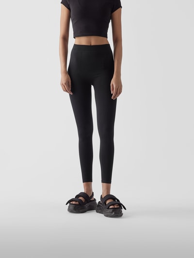 Rick Owens Leggings mit Strukturmuster Black 4