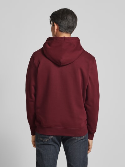 Tommy Jeans Hoodie mit Label-Print Modell 'ESSENTIAL' Bordeaux 5