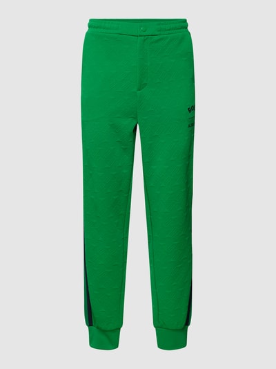 BOSS Green Sweatpants mit Label-Stitching Modell 'Hover' Hellgruen 2