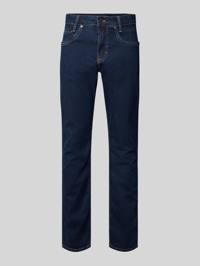 MAC Slim Fit Jeans im 5-Pocket-Design Modell 'Arne' Blau 2