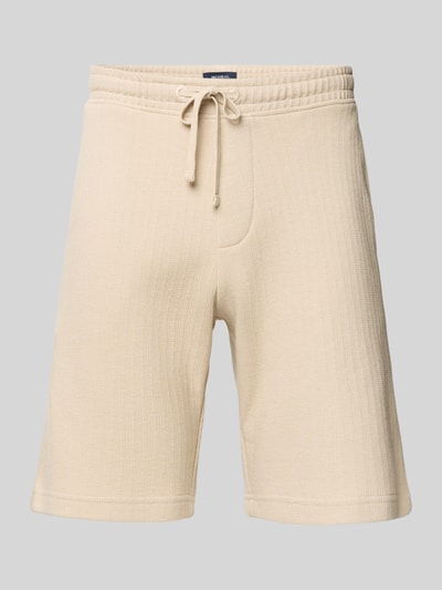 MCNEAL Regular Fit Shorts mit Strukturmuster Beige 2