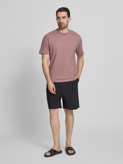 HUGO Wide Fit Chinoshorts aus Baumwoll-Mix Black 1