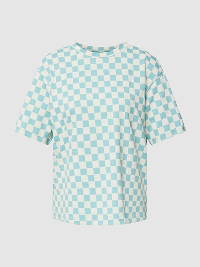 Jake*s Casual T-shirt met all-over motief Offwhite - 2