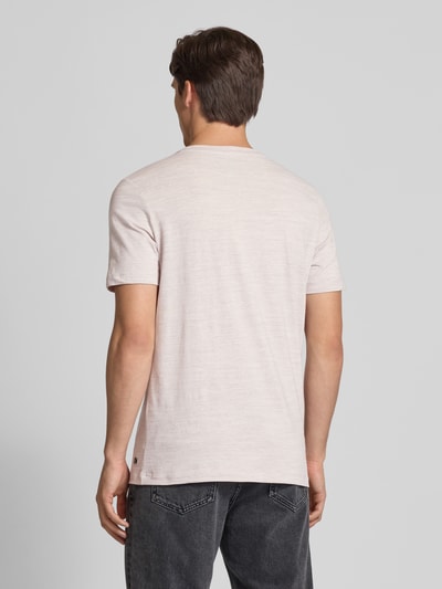 s.Oliver RED LABEL Regular Fit T-Shirt aus Baumwoll-Mix Sand 5