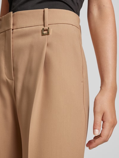 JOOP! Pantalon met bandplooien Camel - 3