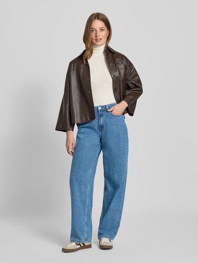 Vero Moda Loose fit jeans van puur katoen, model 'ESTELLE' Jeansblauw - 1