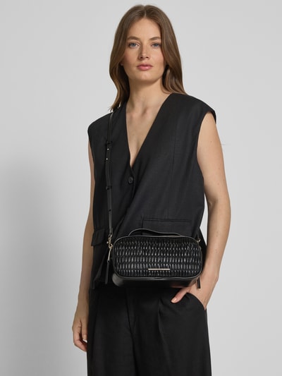 CK Calvin Klein Crossbodytas met labeldetail Zwart - 1