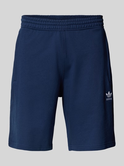 adidas Originals Shorts mit Label-Stitching und elastischem Bund Marine 2