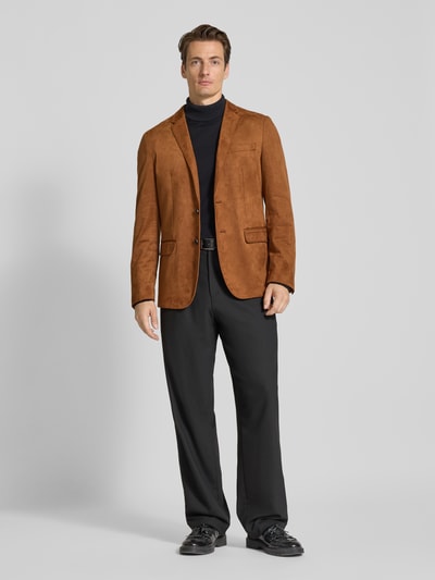 Antony Morato 2-Knopf-Sakko mit Reverskragen Camel 1