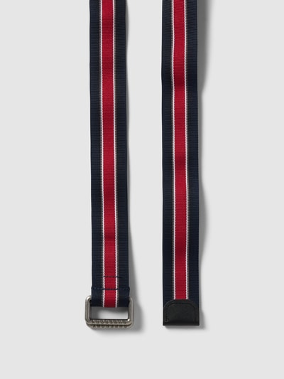 Superdry Stoffgürtel mit Streifenmuster Marineblau 3
