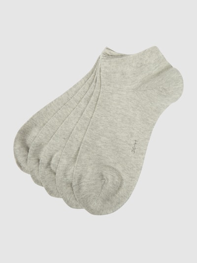 Esprit Sneakersocken mit Stretch-Anteil im 5er-Pack Hellgrau 1