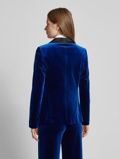 Christian Berg Woman Selection Blazer aus Samt mit Pattentaschen Blau 5