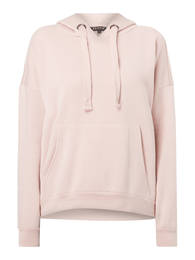 Review Hoodie mit überschnittenen Schultern Rosa 2