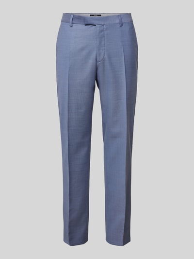 JOOP! Collection Slim Fit Anzughose mit Bügelfalten Modell 'Blayr' Hellblau 1