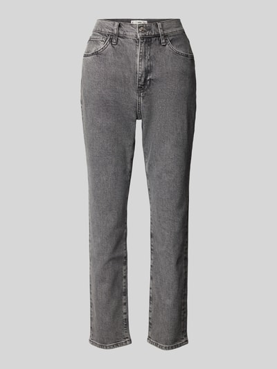 Mango Tapered Fit Jeans im 5-Pocket-Design Modell 'CLAUDIA' Mittelgrau 1