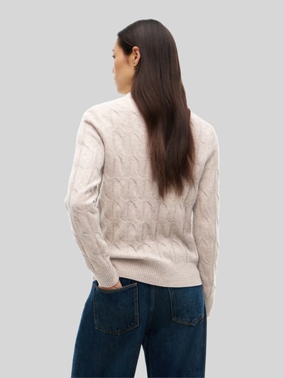 Tommy Hilfiger Regular Fit Pullover aus reiner Wolle Sand 5