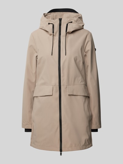 khujo Jacke mit Zweiwege-Reißverschluss Modell 'YONI' Beige 1