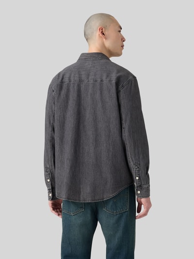 Levi's® Koszula casualowa o kroju regular fit z kieszeniami na piersi Grafitowy 5