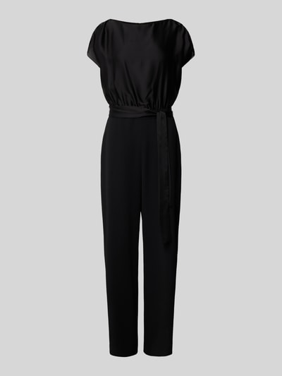 Swing Jumpsuit mit Rundhalsausschnitt Black 2