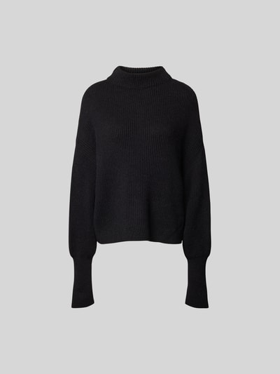 Closed Pullover in Strick-Optik Black 2