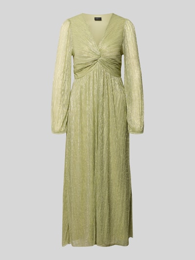 s.Oliver BLACK LABEL Tailliertes Freizeitkleid mit Unterkleid Apfel 2
