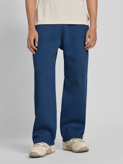 REVIEW Sweatpants mit elastischem Bund Dunkelblau 4