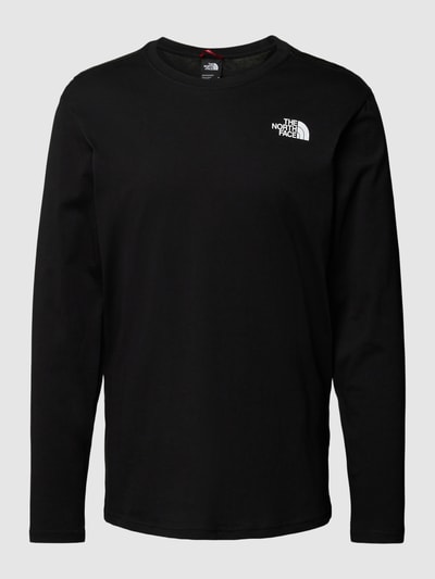 The North Face Longsleeve mit Label-Print Modell 'RED BOX' Black 2